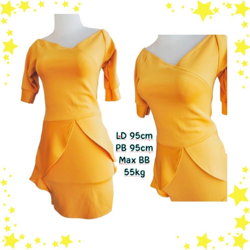 Dress wanita/minidres/baju penyanyi perloved/baju nyanyi wanita