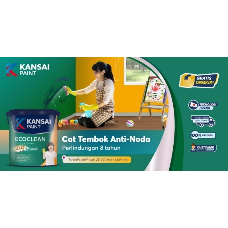 KANSAI PAINT - FTALIT -ZINCHROMATE - RAIN BLOCK - PROPERTY (MENERIMA PESANAN)