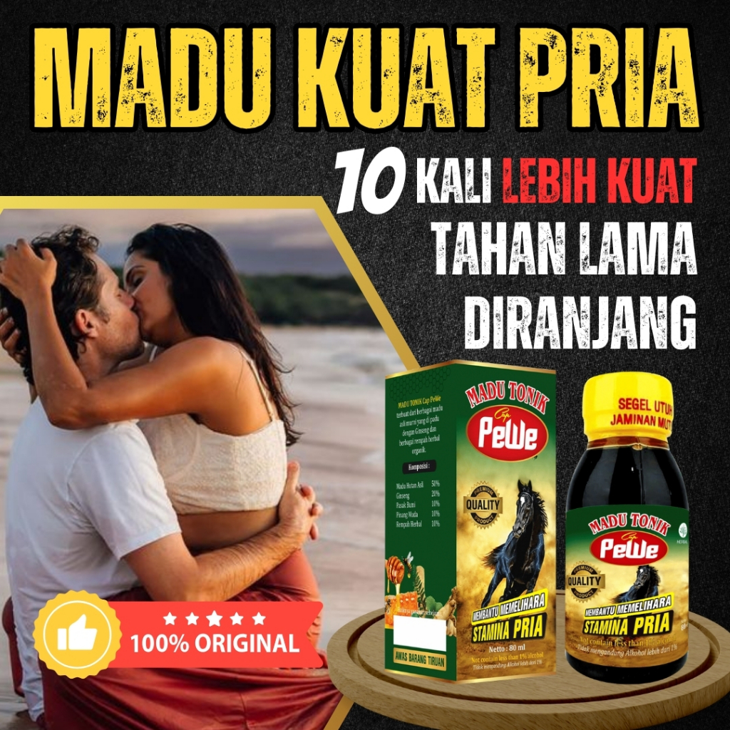 

Madukuat Madu Pewe Original | 10X Kuat Tahan Lama Penguat Stamina Pria Aman Di Konsumsi | 100% Asli