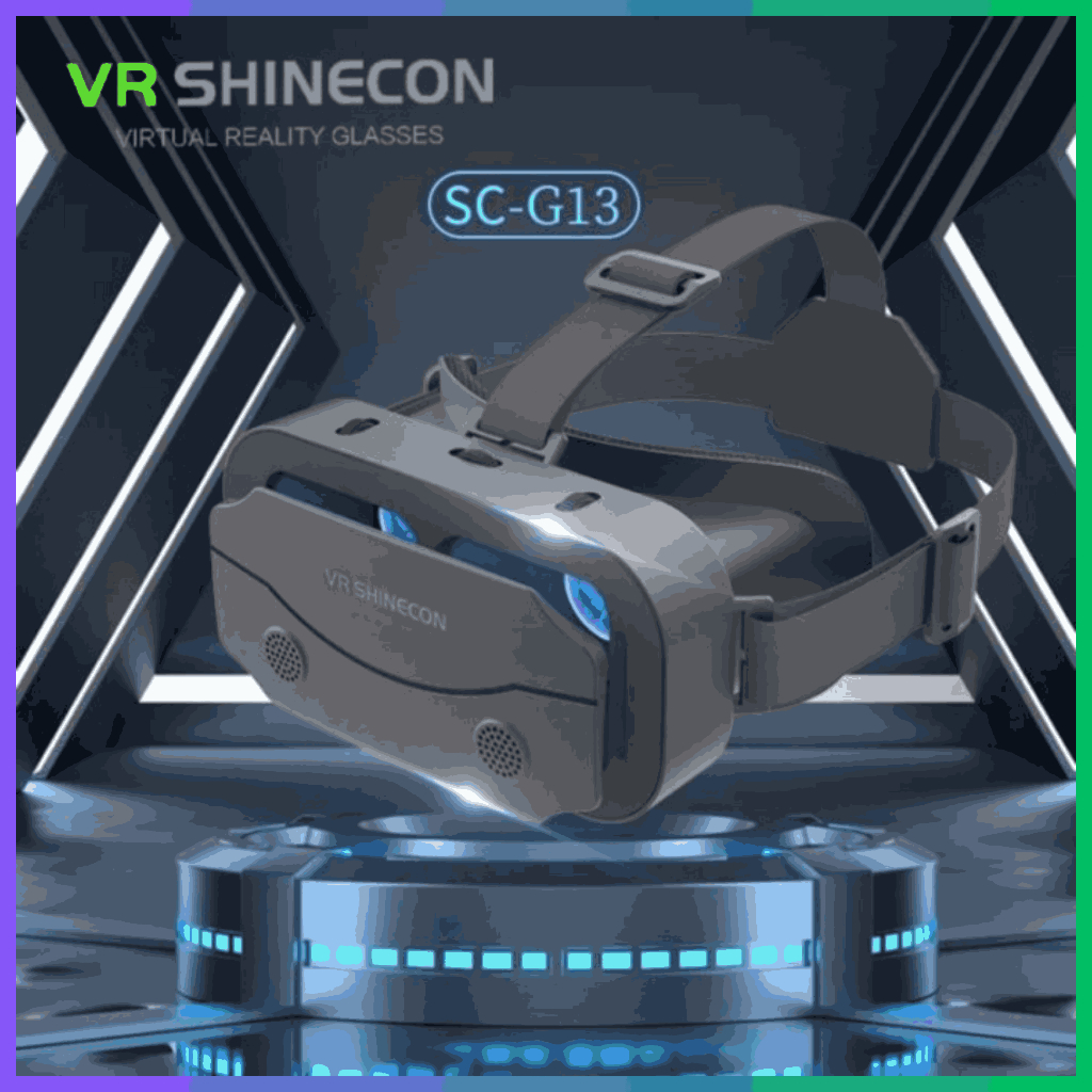 COD Shinecon VR Box Kacamata Virtual Reality Glasses Nonton Bioskop SCG13
