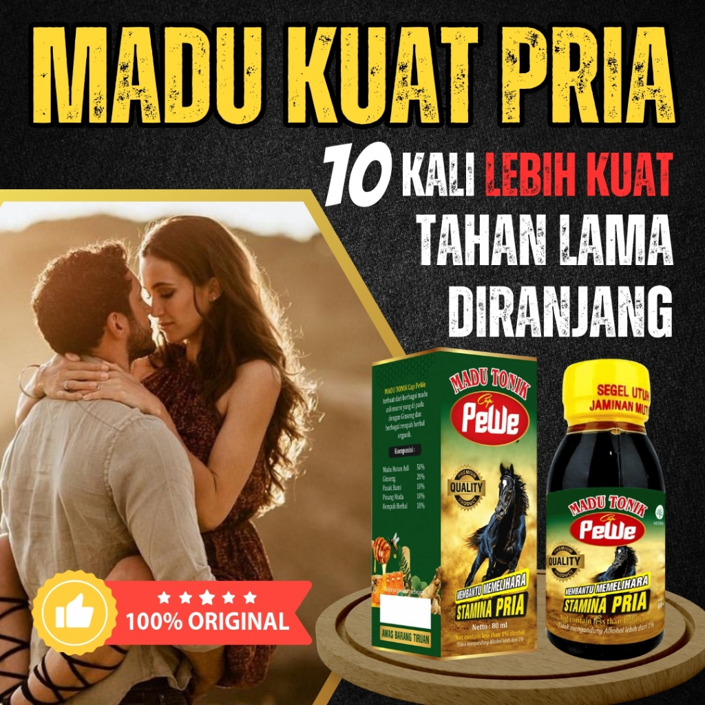 

Madukuat Madu Pewe 100% Asli | Herbal Penambah Gairah Berhubungan Pria 10X Kuat Tahan Lama | 80 ML