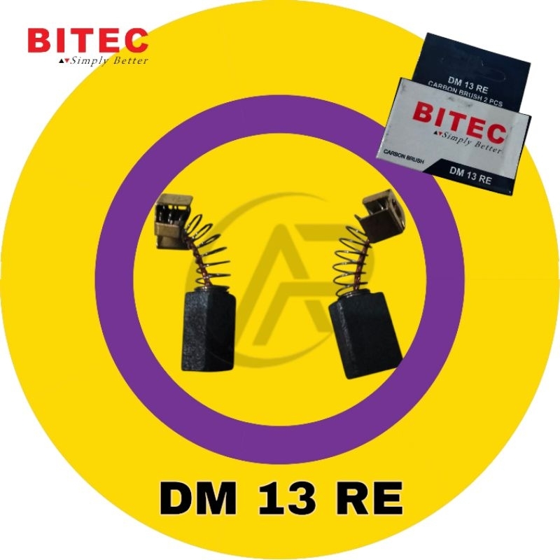 Carbon Brush for Drill/Bor 13 mm DM 13 RE - BITEC Original