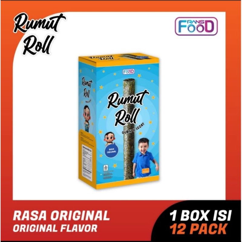 

Rumut Roll Rasa Original 4gr - 1 Box isi 12 pcs