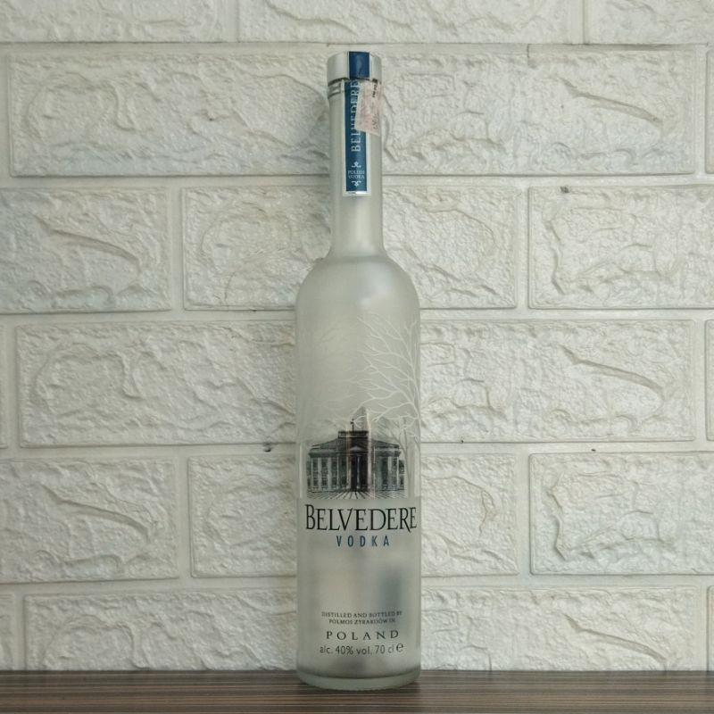 Botol Kosong Belvedere Vodka 700ml