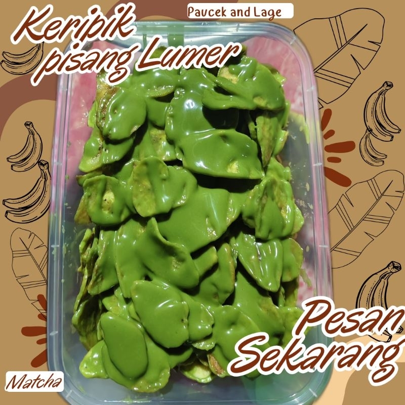 

Keripik pisang macha Lumer by Sale Pisang lampung | Keripik Pisang kerispi | manis | nikmat 500 ML Kripik
