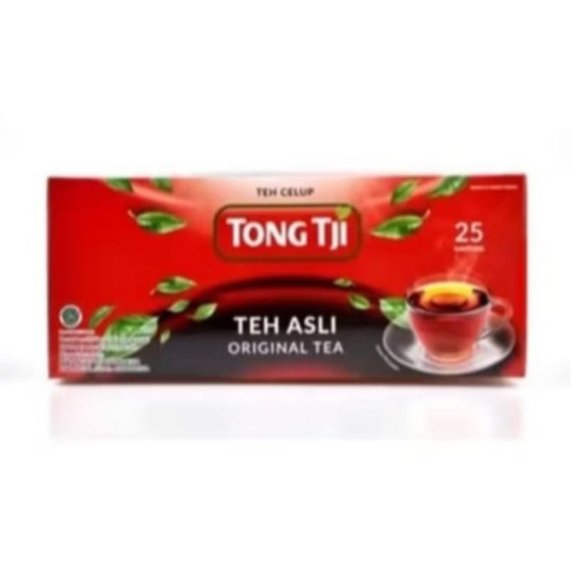 

Teh Tong Tji original tea isi 25 tea bags free boc lunch