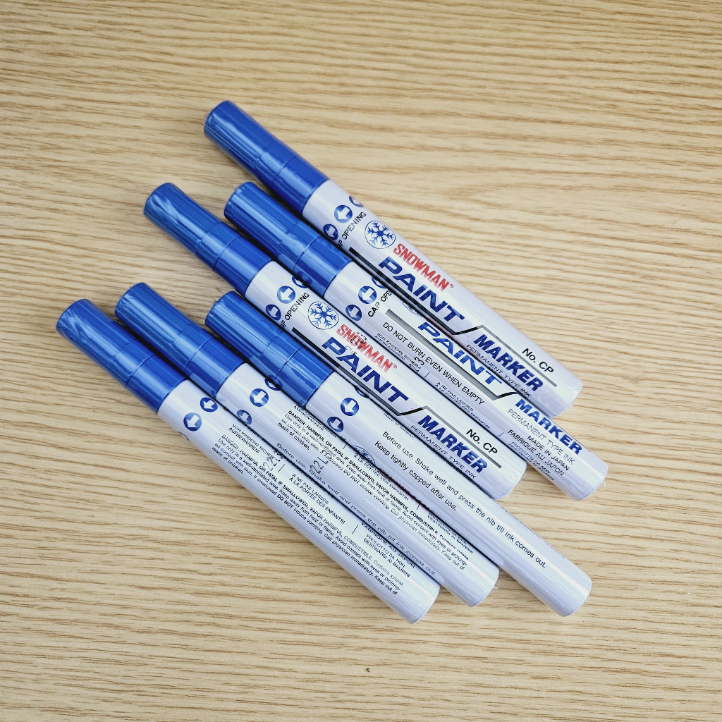 

mdn (12pcs) Spidol Paint Marker Snowman