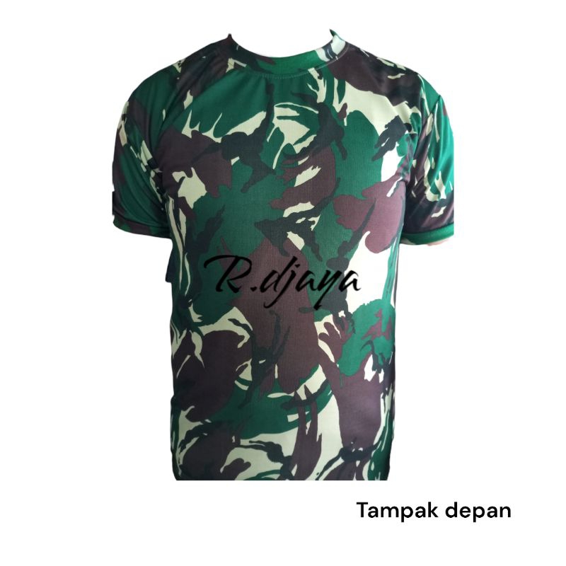 KAOS LORENG TNI DRYFIT