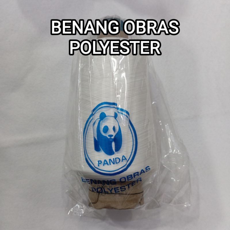 Benang Obras Polyester panda // Benang obras Panda