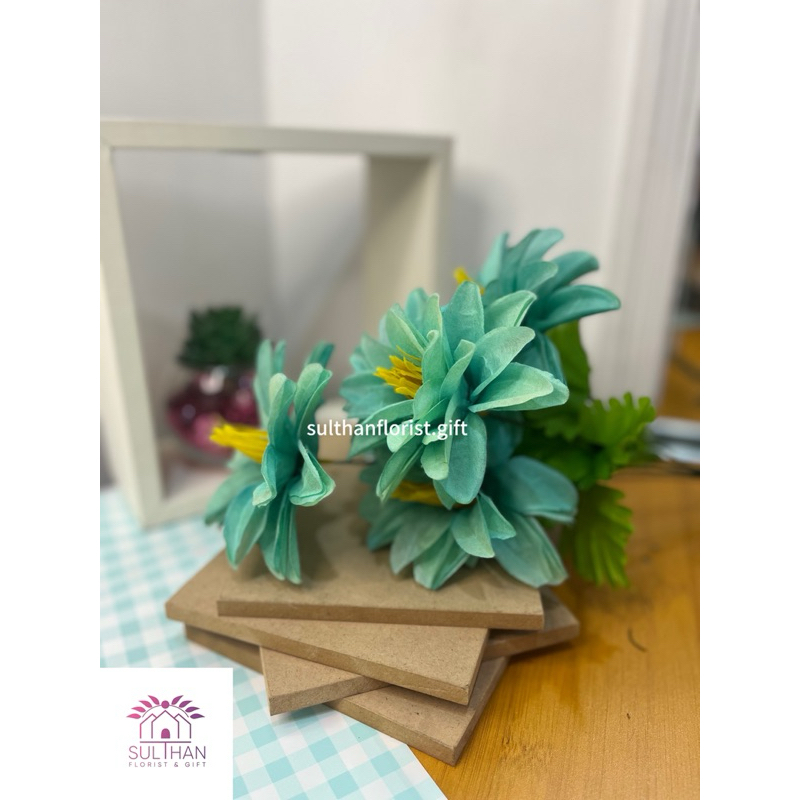 Grosir Bunga kertas dahlia / teratai / bunga artificial