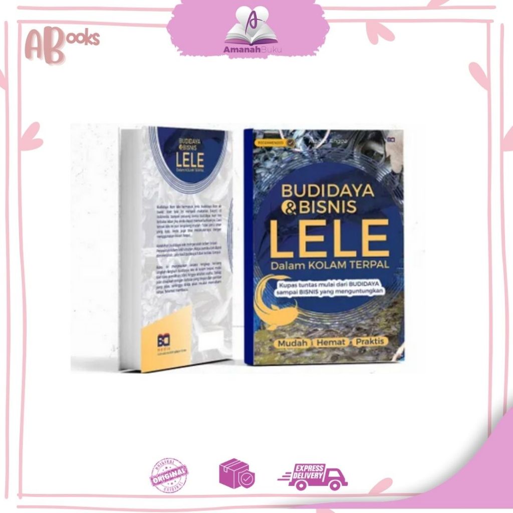 BUKU BUDIDAYA & BISNIS LELE DALAM KOLAM TERPAL