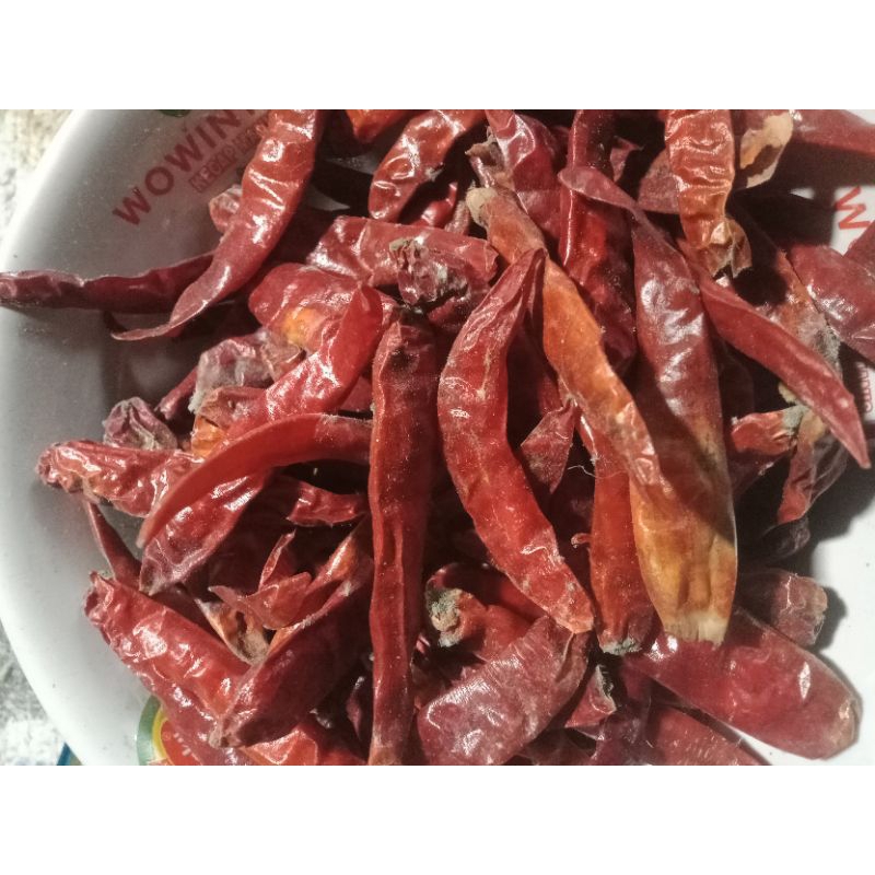 

cabai merah kering tanpa tangkai 250 gr