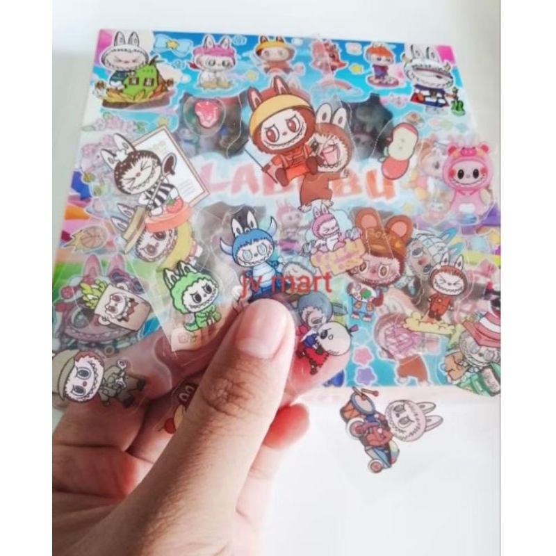 

(1BOX) STICKER AESTHETIC LABUBU