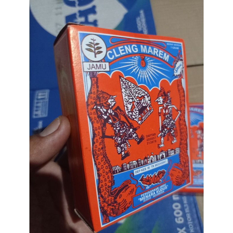 

Jamu seduh Cleng Marem Cap wayang Original