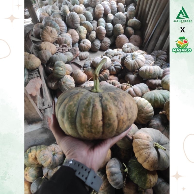 

Labu Suprema / Labu Kuning / Waluh Jawa - 1 kg up / 2 kg up - Alphastore x Masak.O