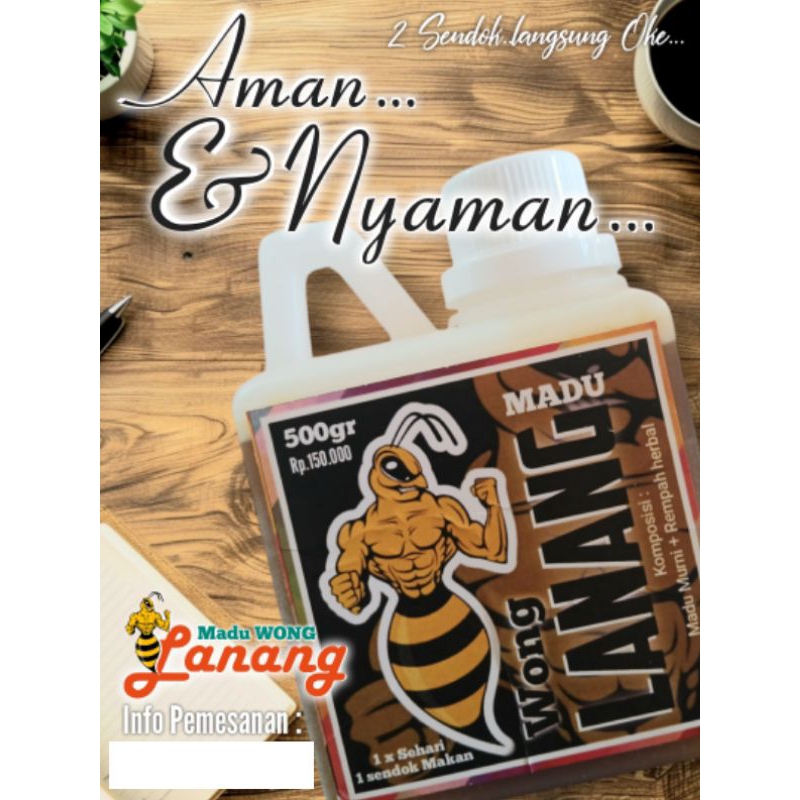 

MADU WONG LANANG 500GR