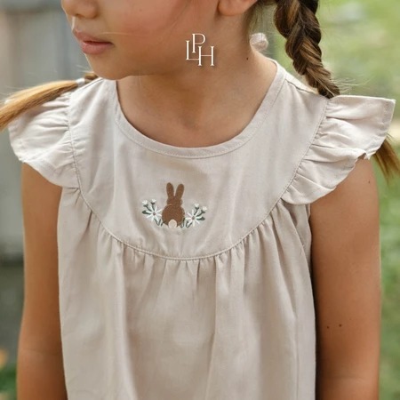 Little Palmerhaus - Poppy Attire Set (Setelan Anak Perempuan)