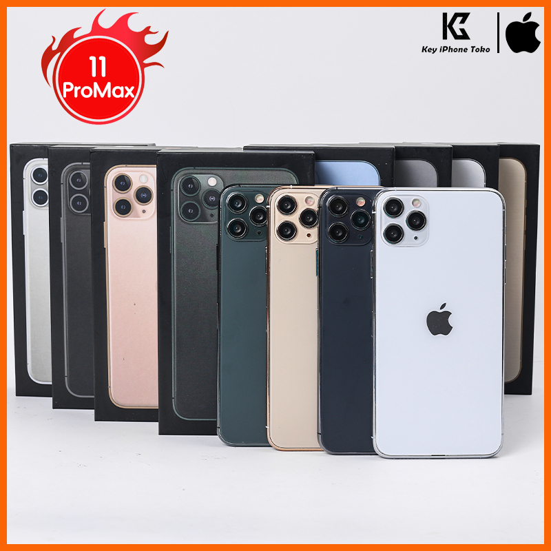 BC iPhone 11 Pro Max IMEI Terdaftar 64/256GB  bekas Original 100% sceond iPhone（sinyal permanen）/iPh