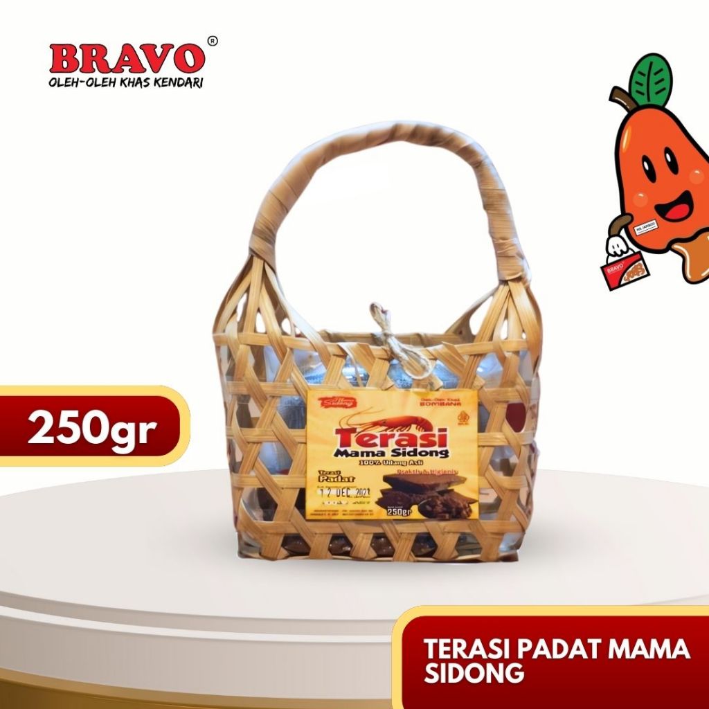 

TERASI KERANJANG MAMA SIDONG (100% UDANG ASLI) 250gr