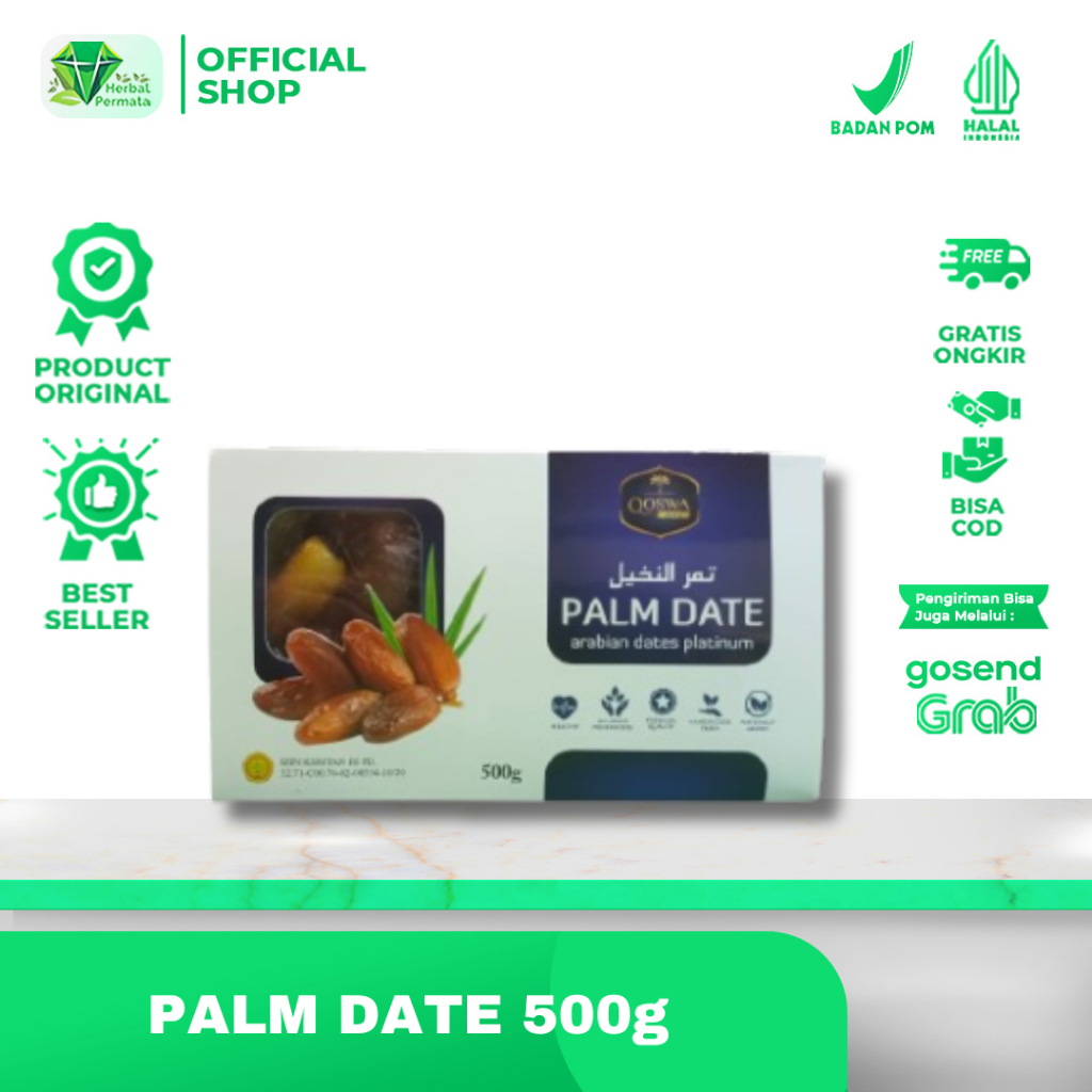 

Kurma Qoswa Palm Dates - Kuram Palm Dates Basah 500gr