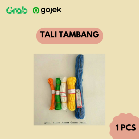 

Tali Tambang Plastik - Tambang Koala Ukuran 3mm 4mm 5mm 6mm 7mm