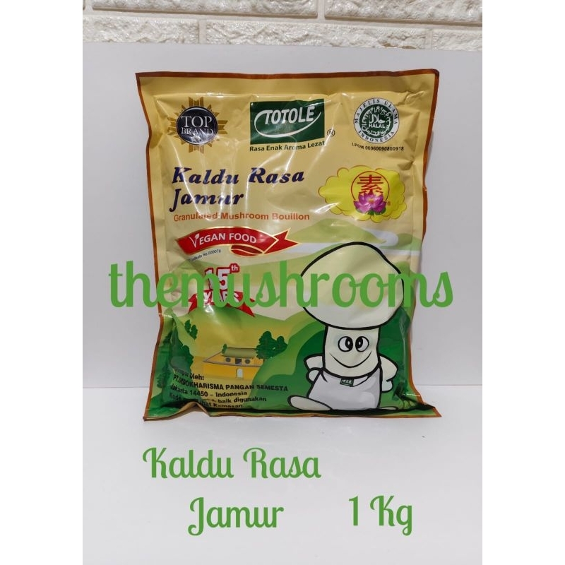

Totole kaldu jamur vegan vegetarian 1 kg