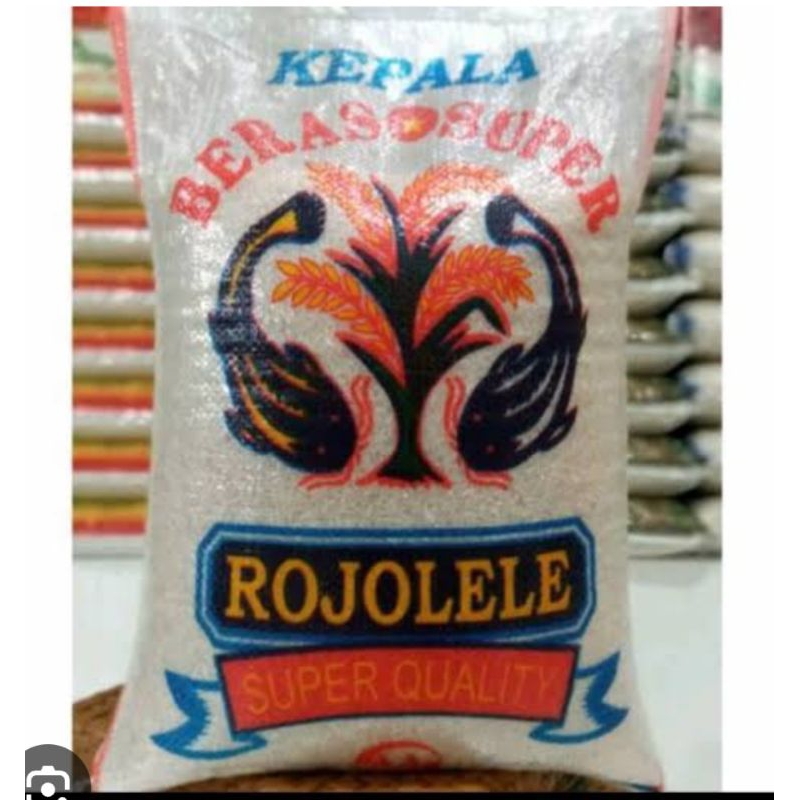 

Beras cap merek Rojolele 10kg