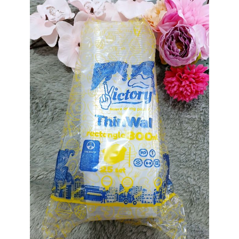 Thinwall Victory (RECTANGLE )300Ml