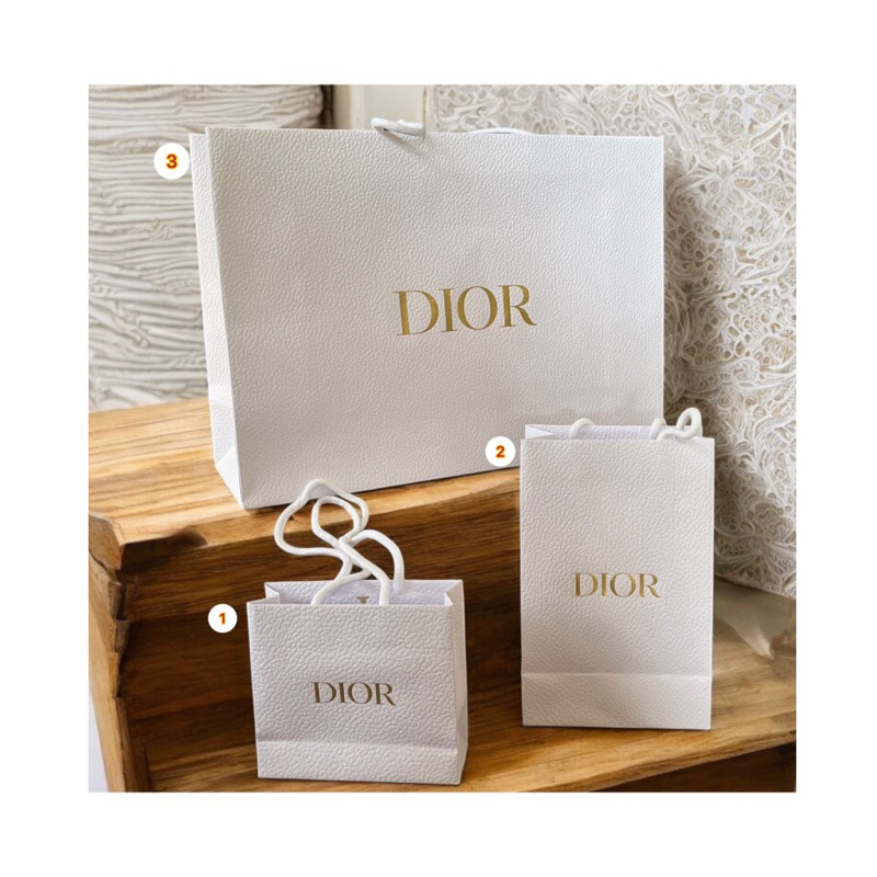 

Dior paper bag original