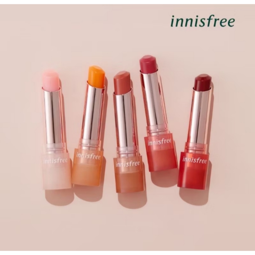 Innisfree Dewy Tint Lip Balm 3.2g - Pelembap Bibir Berwarna #5 POWER CHERRY ( 100% ORIGINAL BELI DAR