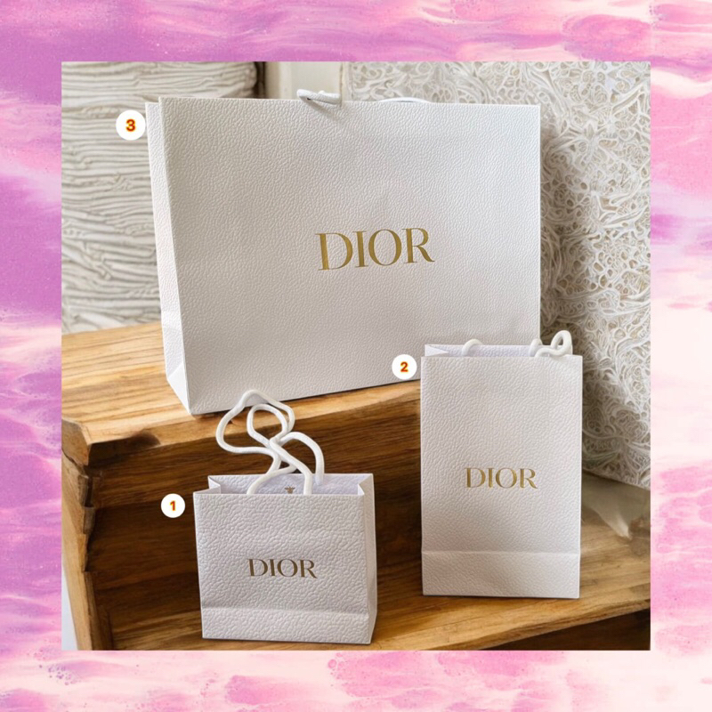 

Dior paper Bag original