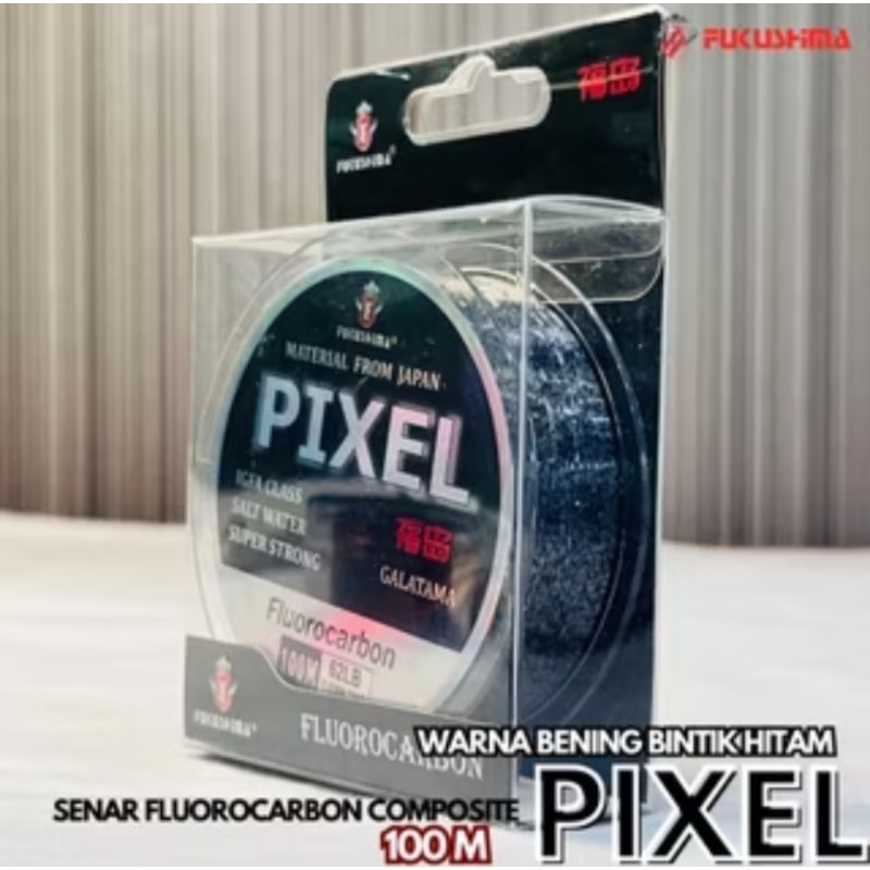 SENAR PANCING FUKUSHIMA PIXEL FLURO CARBON