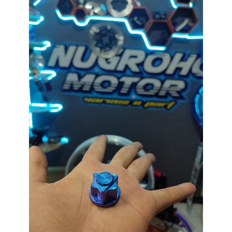 mur as roda titanium belakang mio mur as roda mio titanium