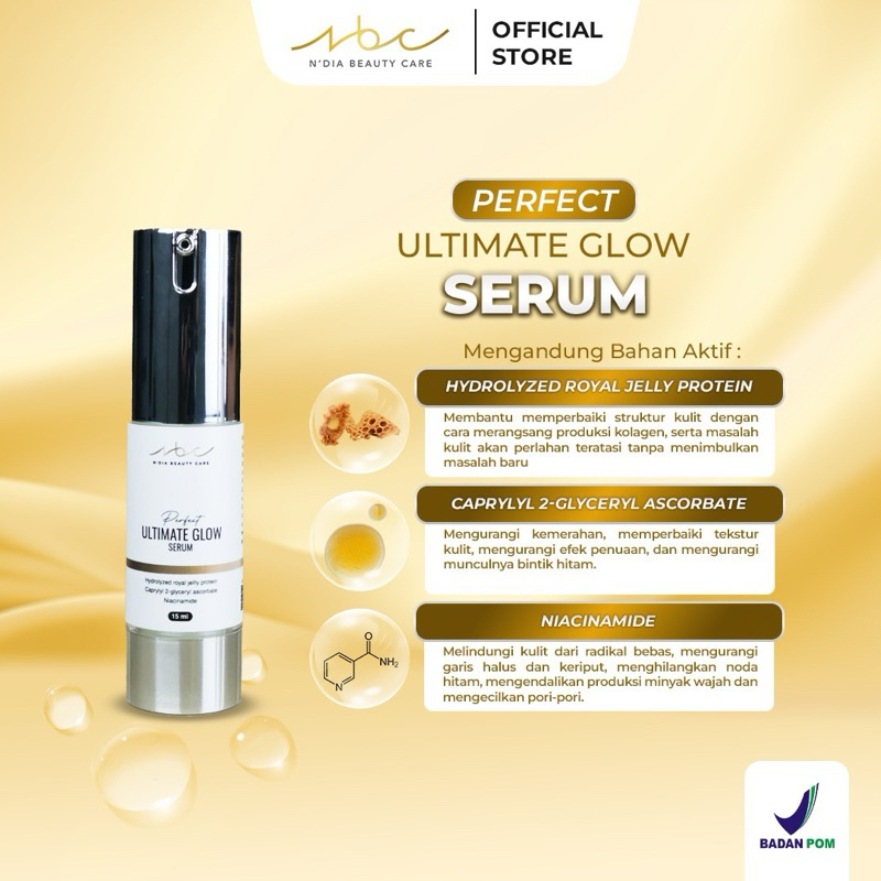 nbc serum perfect ultimate serum pemutih ndia beauty care