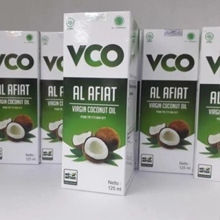 

VCO Virgin Oil Al Afiat 125ml Virgin Coconut Oil Al Afiat 100 % Minyak Kelapa Asli