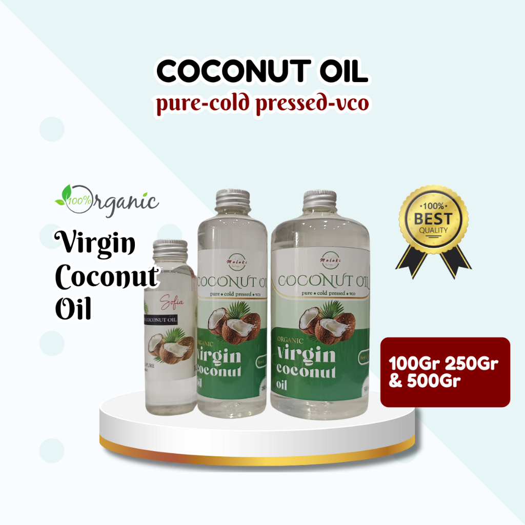 

VCO VIRGIN COCONUT OIL – 100ML – 280ML – 560ML – MINYAK KELAPA MURNI Rp15.000