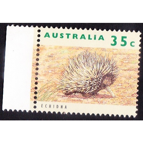 

A 11020 SATU BUAH PRANGKO AUSTRALIA NOMINAL 35C TEMA SATWA ECHIDNA DENGAN KONDISI MNH MINT NEVER HINGED