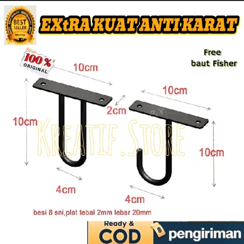 Pengait besi gantungan jemuran terlaris/gantungan pengaitSerbaguna