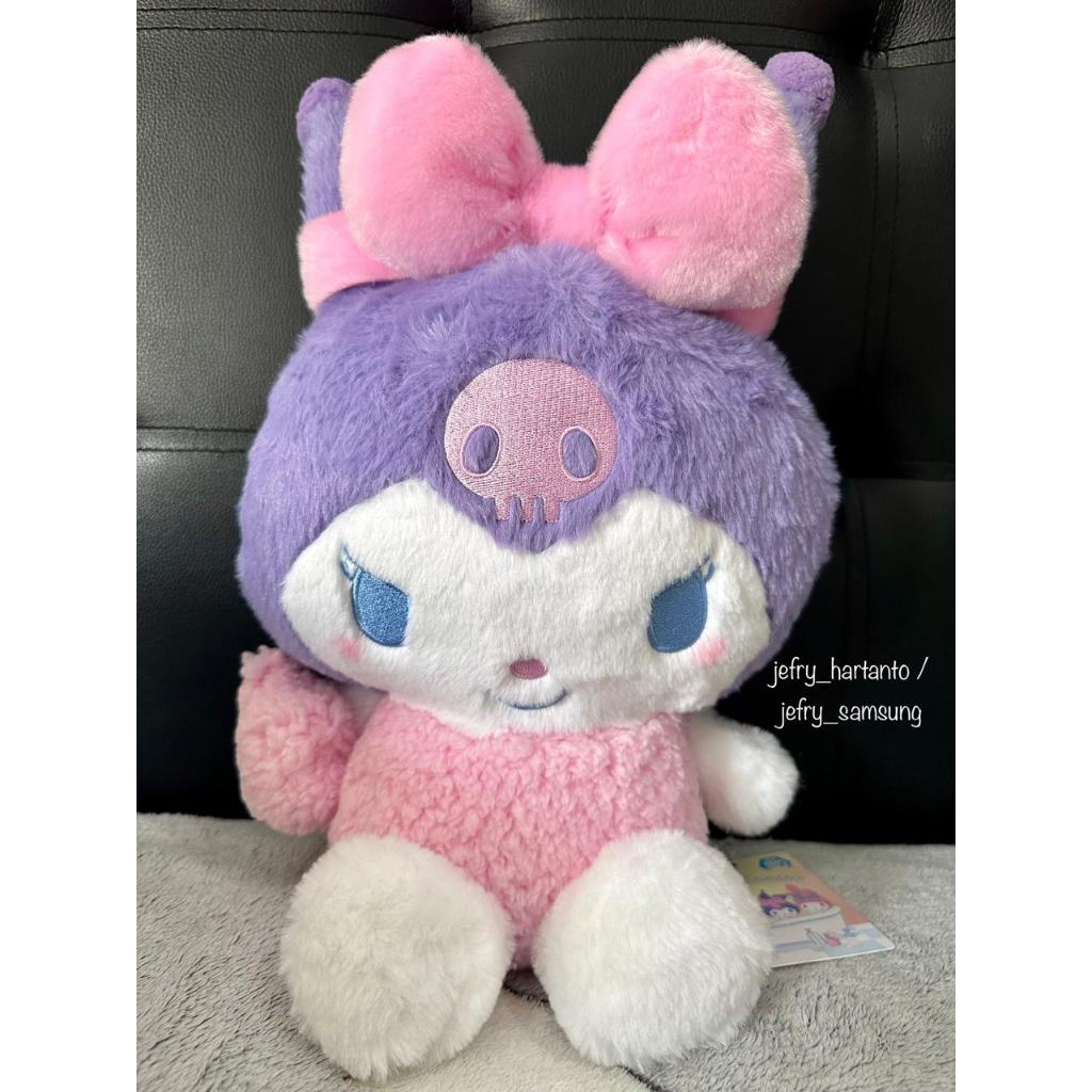Boneka Kuromi Bathtime De Saboon BIG Plush Original Sanrio Jepang Toreba Mandi Kawaii My Melody