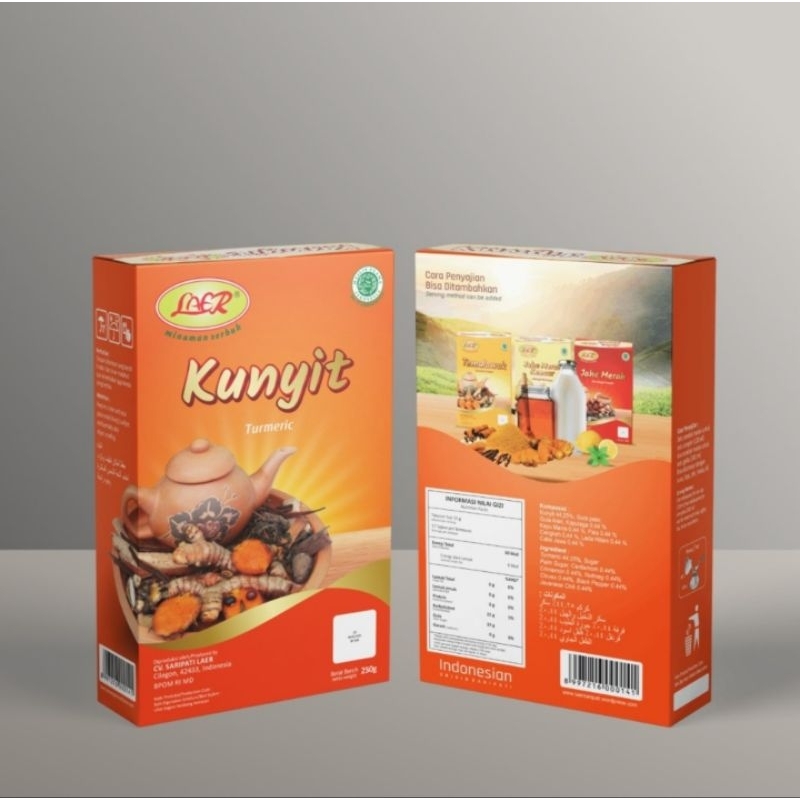 

Kunyit Saripati LAER Khas Cilegon