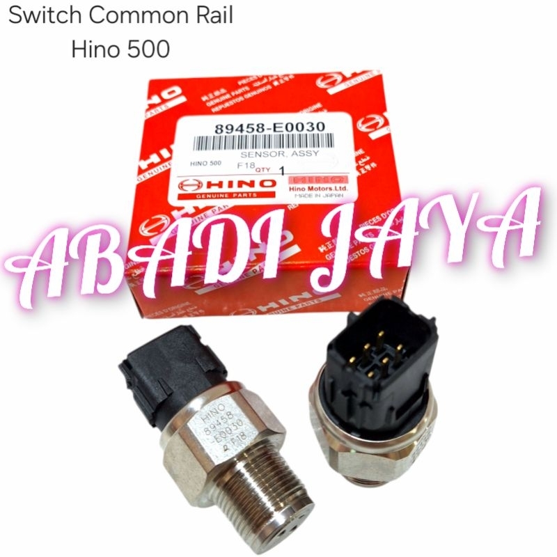 SENSOR SWITCH COMMON RAIL FUEL PRESSURE HINO 500 ORIGINAL