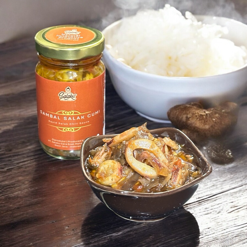 

Sambal Salak Cumi SALAKU Botol Kaca