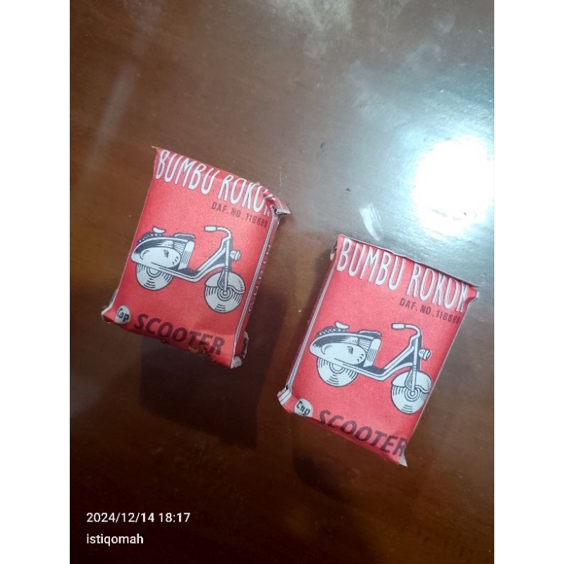 

CENGKEH SCOOTER MINI 13 GRAM PAK ISI 50 BIJI