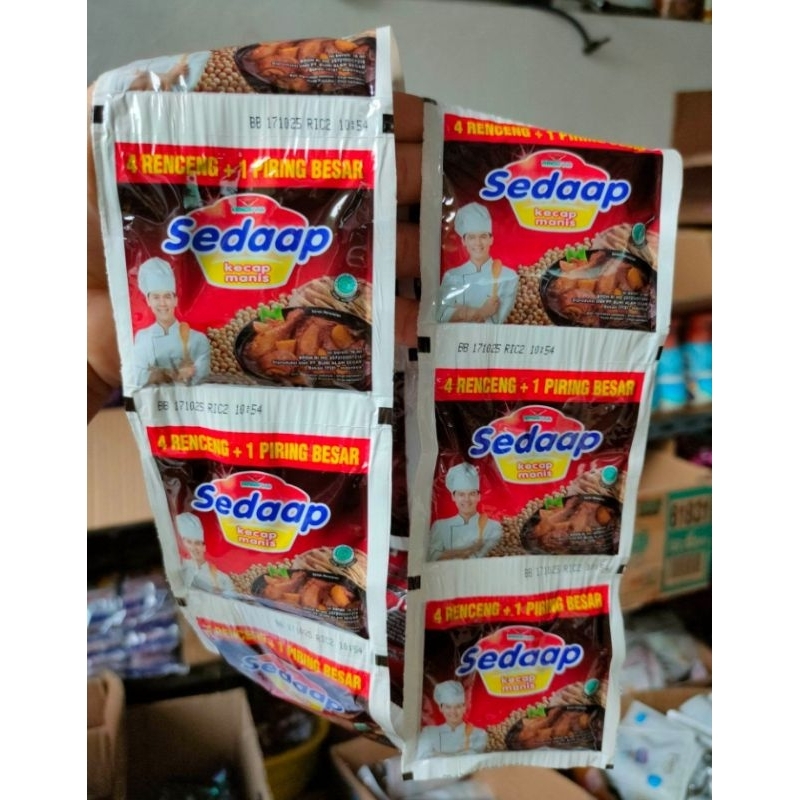 

Kecap Sedap Saset Serenceng Isi 12 Saset 12x16ml