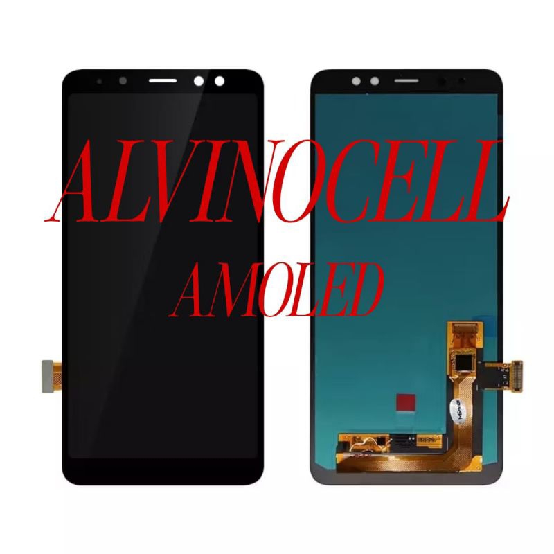 LCD TOUCHSCREEN SAMSUNG A8 PLUS 2018 / A730 - AMOLED