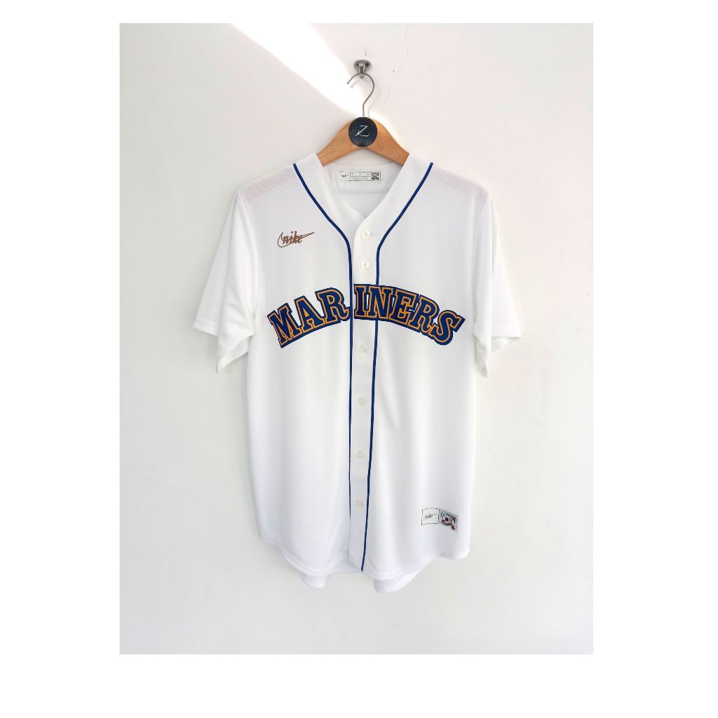 JERSEY NIKE ORIGINAL MLB BASEBALL SEATTLE MARINERS COOPERSTOWN