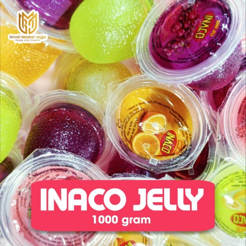 

(EXP 02.26) INACO JELLY 1KG JELI REPACK 1 KILO isi -/+ 64pcs EXPIRED FEBRUARI 2026