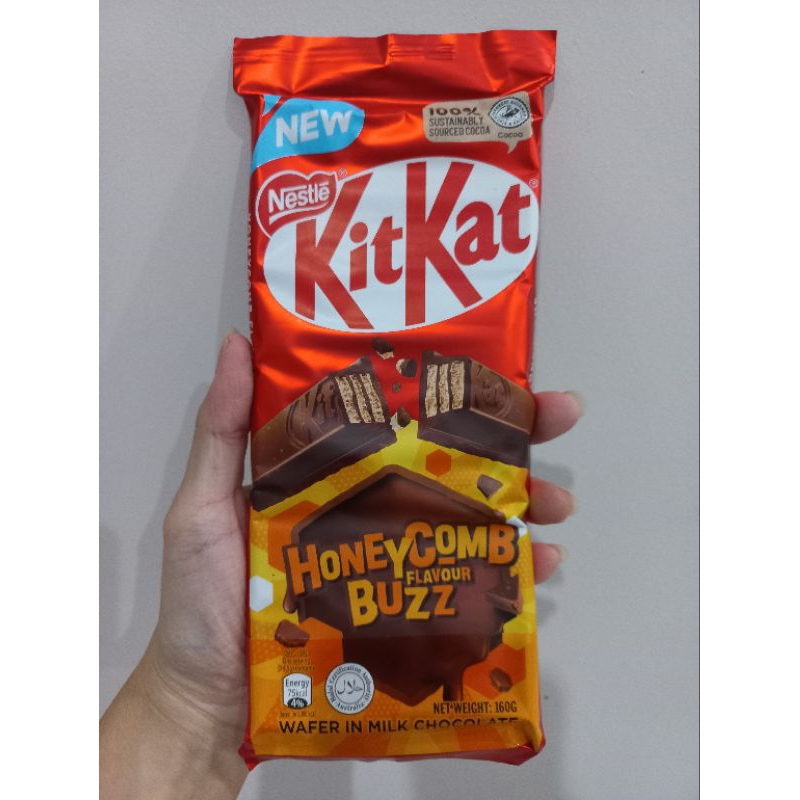 

kitkat honey comb buzz ( READY, HALAL, IMPORT AUSTRALI)