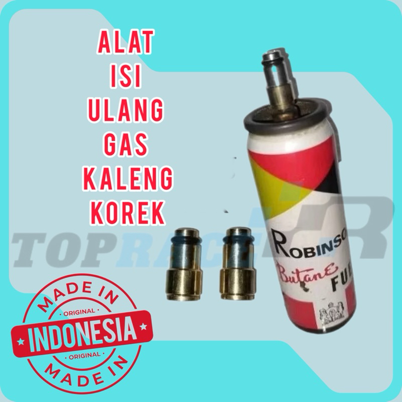 GAMPANG Alat isi Ulang Gas Kaleng Korek, Alat Isi Ulang Gas Portable Refil