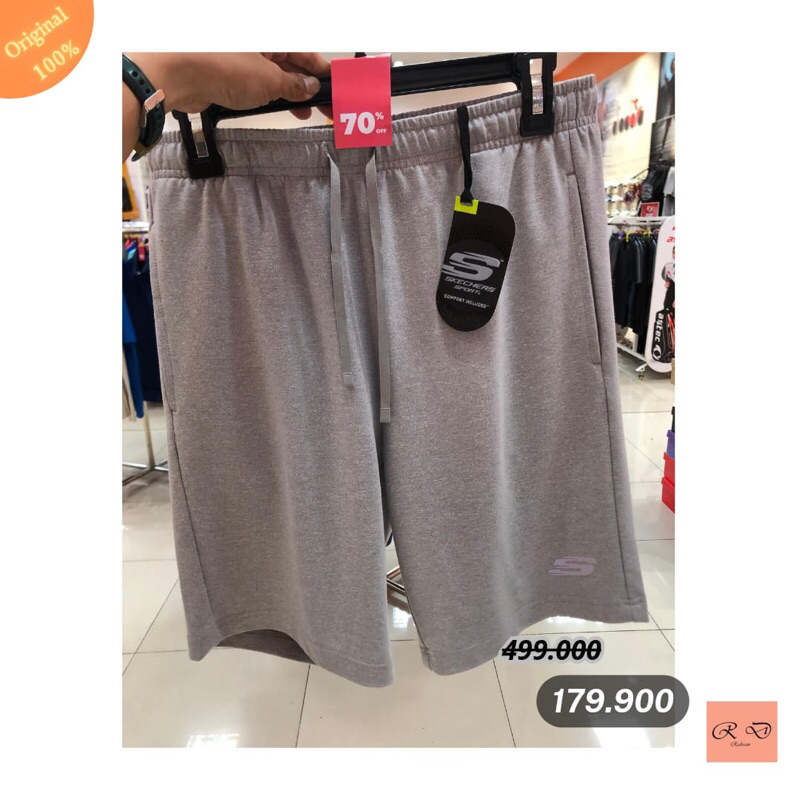 celana olahraga skechers original (pria) / celana pendek skechers pria original
